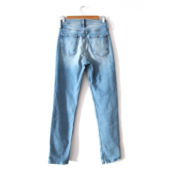 MOTHER The Tomcat Skimp Jeans 31" / Size 26 / California Cruiser Blue Straight - Picture 6 of 12